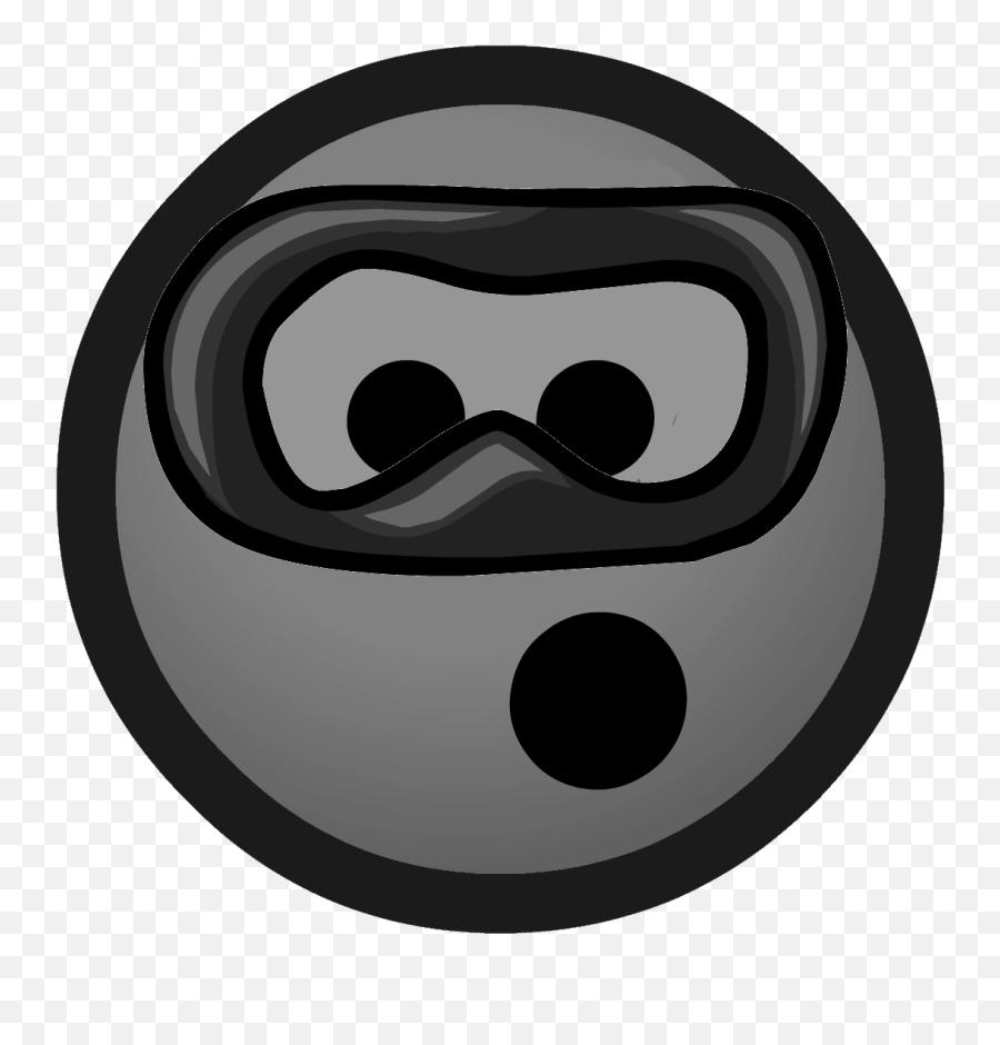 Dark Surprised Emote Club Penguin Rewritten Fanon Wiki - Circle Emoji,Surprised Emoticon
