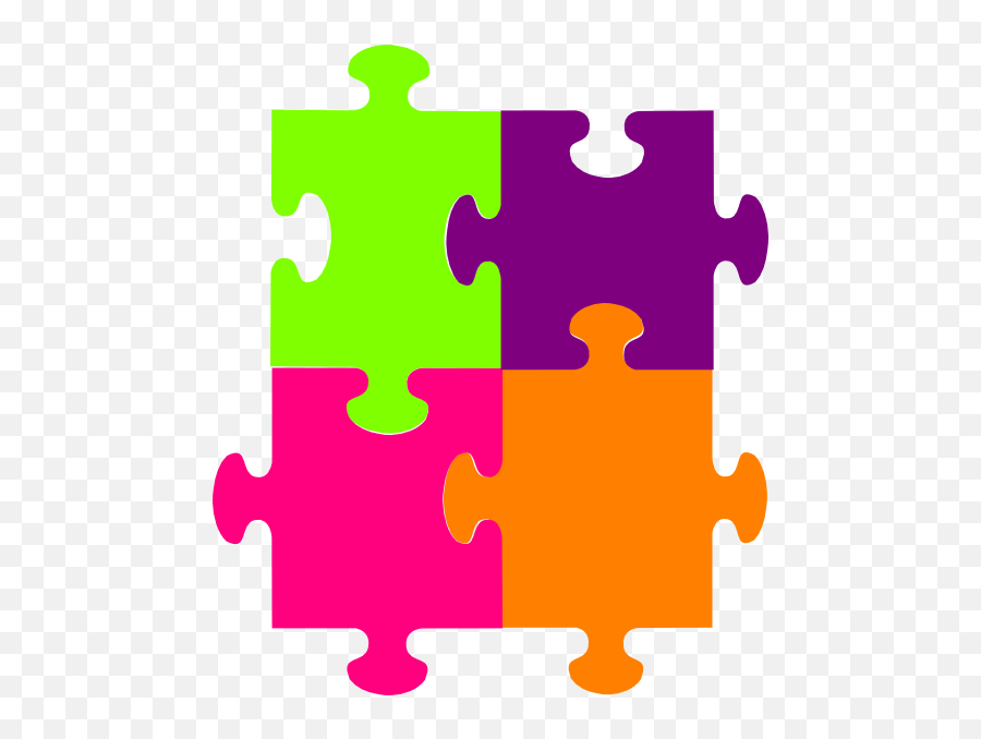 Puzzle Free To Use Clip Art 2 - Clipartix Puzzle Pieces Clipart Emoji,Emoji Puzzles