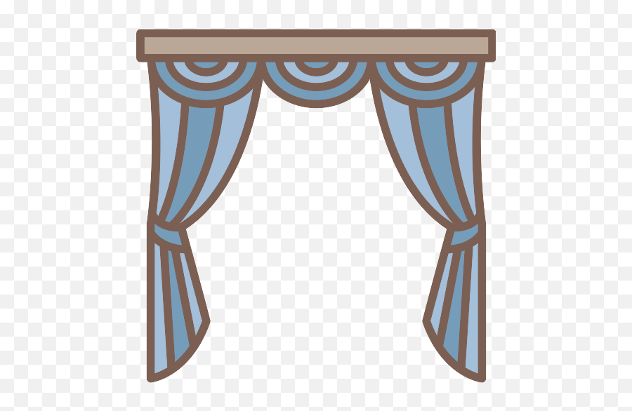 Curtains Png Icon 12 - Png Repo Free Png Icons Window Curtain Vector Png Emoji,Emoji Curtains