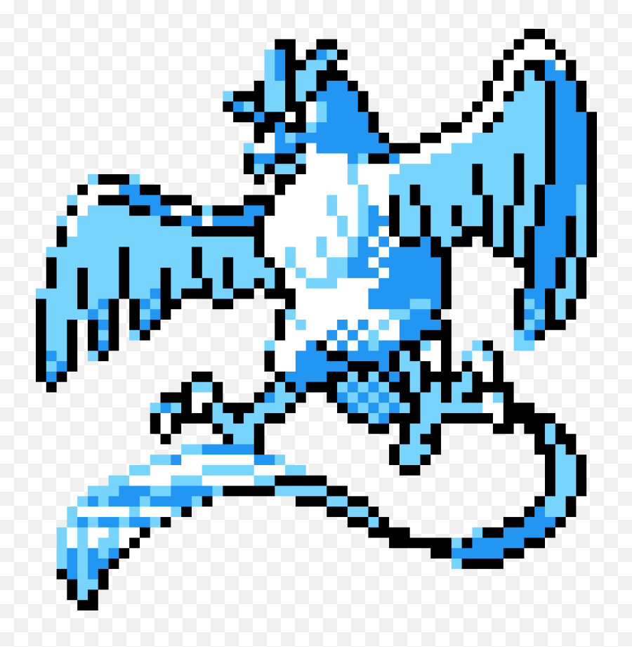 Picture Freeuse Download Pixilart By Cutecreeper - Pixel Art Articuno Pixel Art Png Emoji,Creeper Emoji