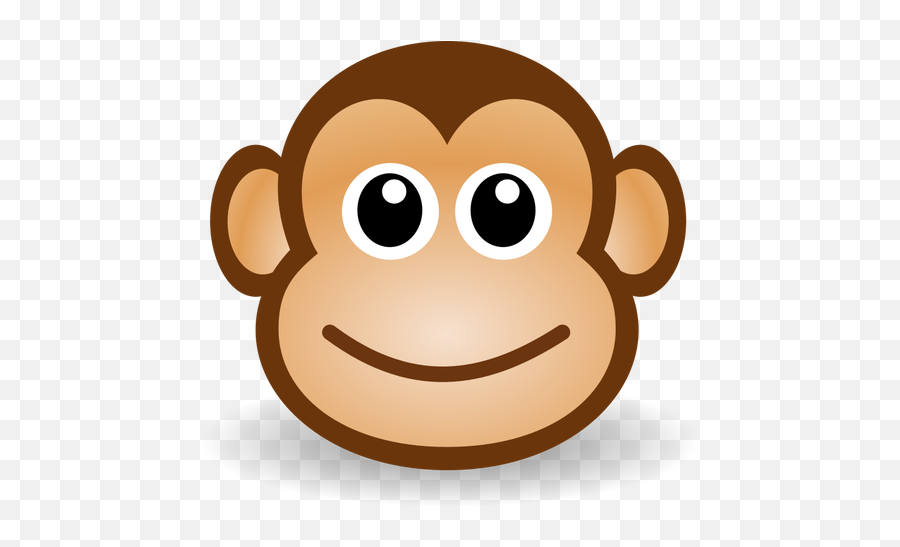 Cartoon Monkeys Face - Monkey Face Clipart Emoji,Emojis