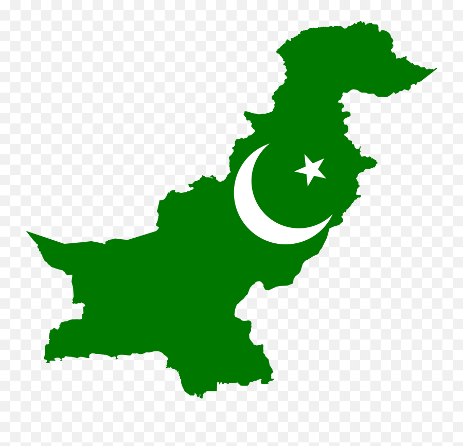 Pakistan Flag Clipart - Transparent Pakistan Map Png Emoji,Yemen Flag Emoji