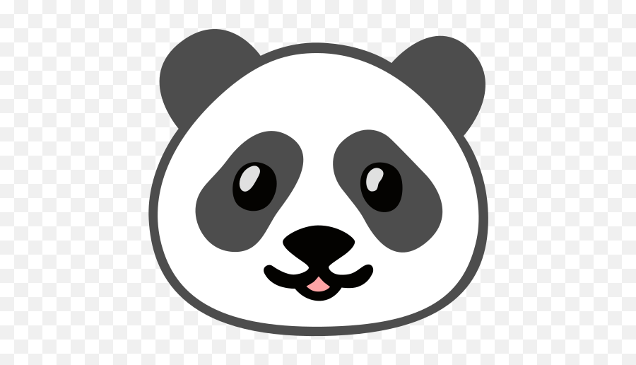 Panda Emoji - Dibujos De Caras De Pandas,Panda Emoji