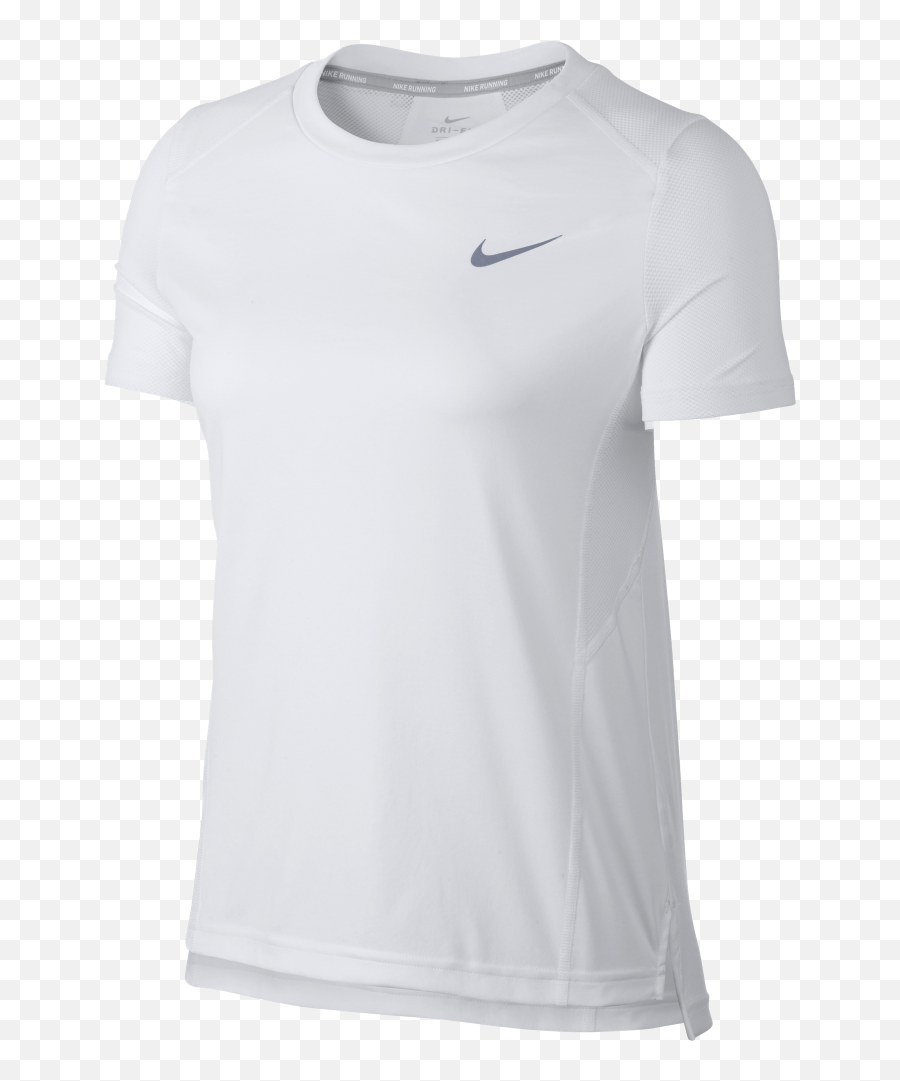 Nike Miler Short - White Nike Running Womens T Shirt Emoji,Women's Emoji Shirt