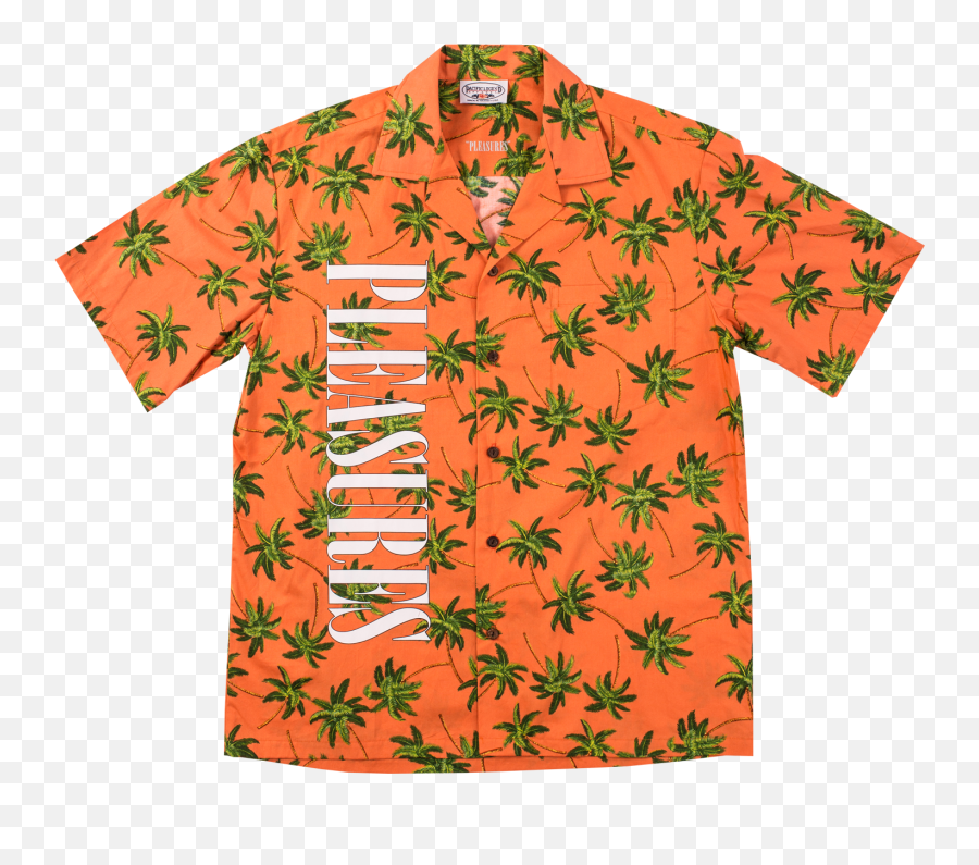 Download Palm Tree Hawaiian Shirt - Flying Palm Trees Pleasures Hawaiian Shirt Emoji,Hawaiian Emoji