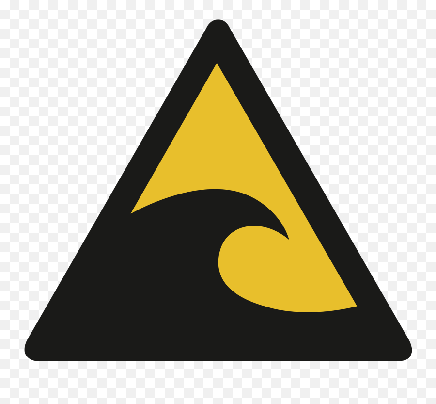 Tsunami Warning Clipart - Tsunami Warning Tsunami Icon Emoji,Tsunami Emoji