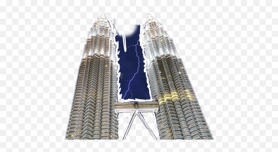 Argh Sticker - Petronas Twin Towers Emoji,Twin Towers Emoji
