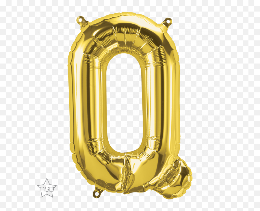 Gold Shape Qualatex Foil Balloon - Balloon Emoji,Golden Shower Emoji