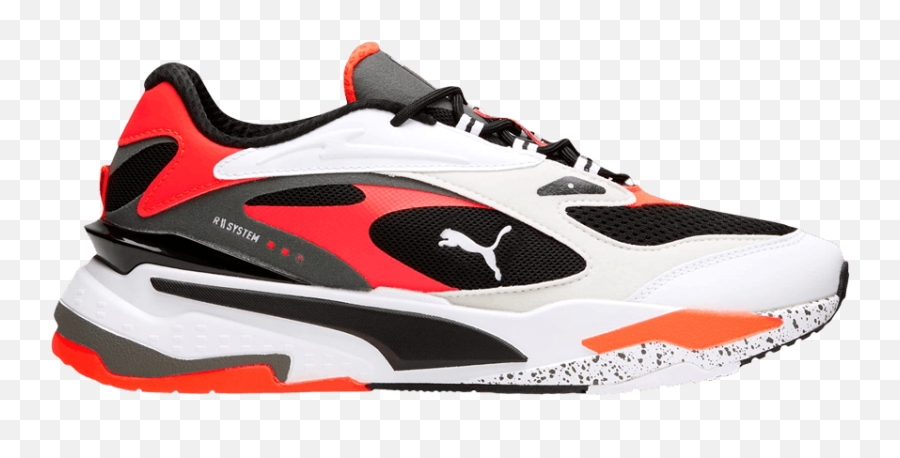 Puma Rs - Fast Black Red Blast 36878302 Rs Fast Puma Emoji,Black Emoji Shoes