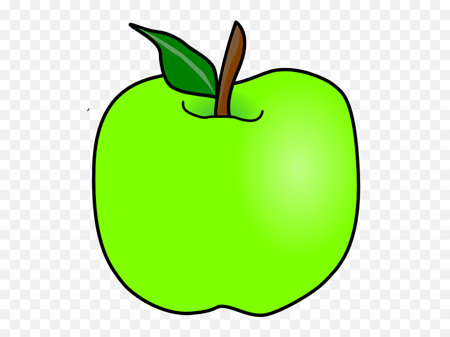 Green Apple Vector Png Picture - Green Apples Clipart Emoji,Green Apple Emoji
