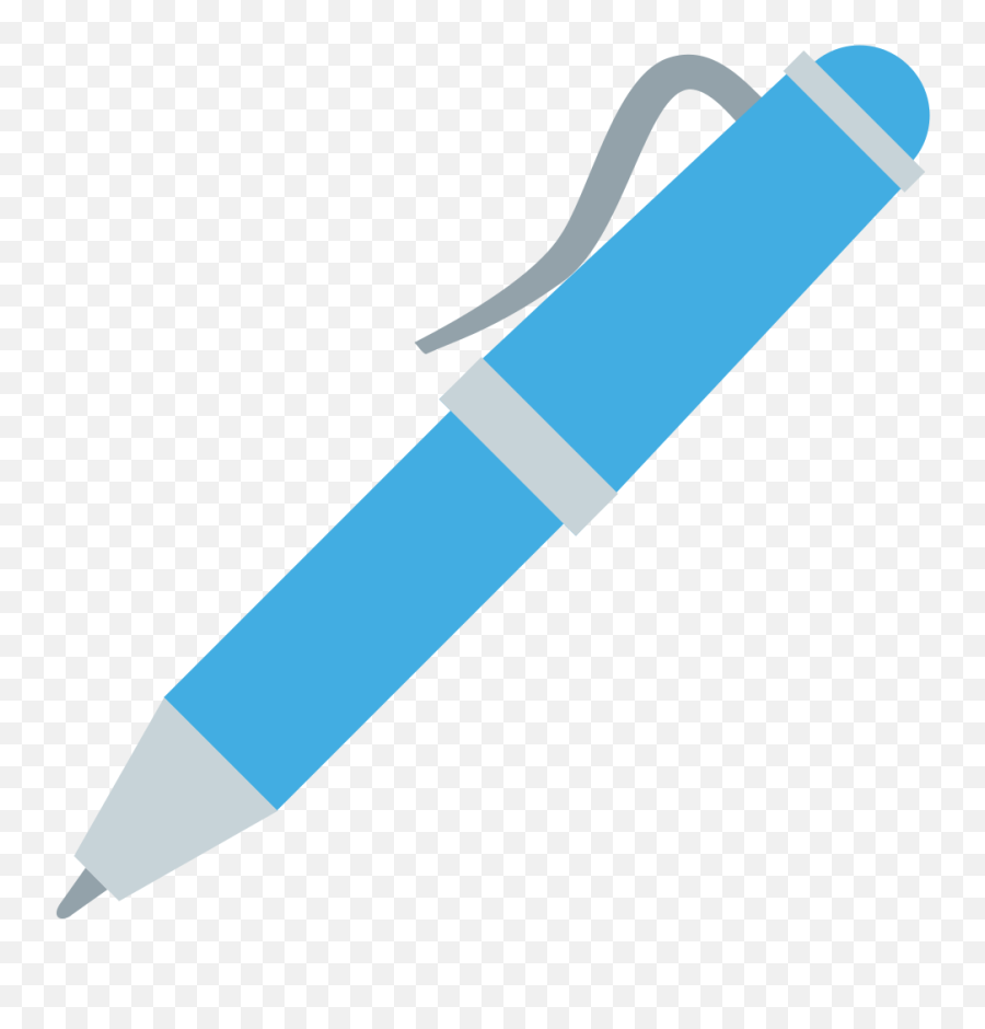 Emojione 1f58a - Pen Emoji,Pen Emoji