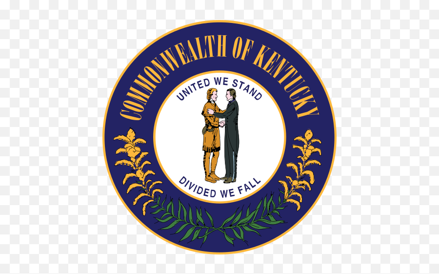 Seal Of Kentucky - Kentucky Emblem Emoji,Emoji Flags Meaning