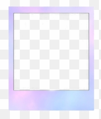 Kawaii Transparent - Polaroid Frame Aesthetic Emoji