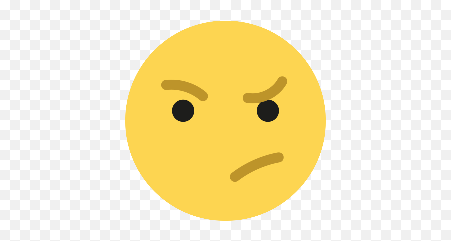 6 - Smiley Emoji,Irritated Emoji