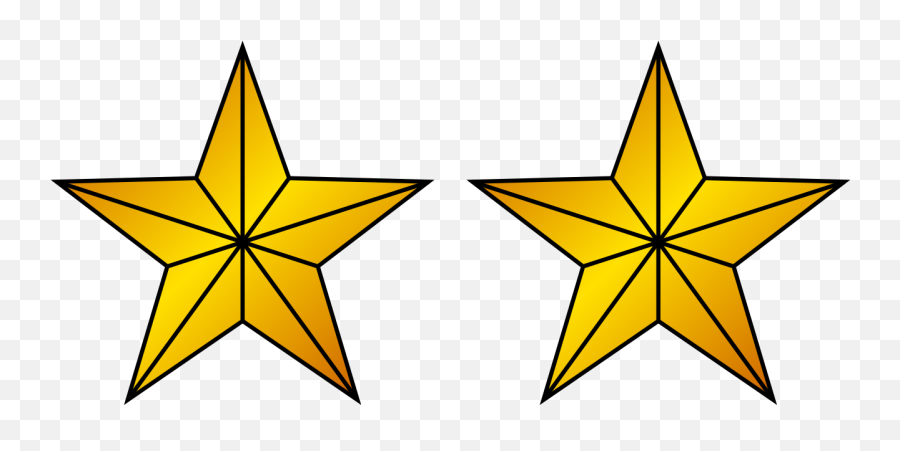 2 Gold Stars - Up Police Star Png Emoji,Empty Star Emoji