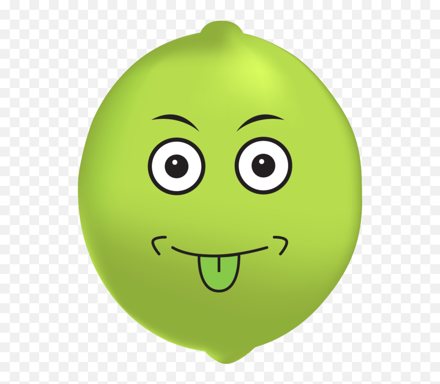 Download Hd Lime Emoji - Smiley,Lime Emoji