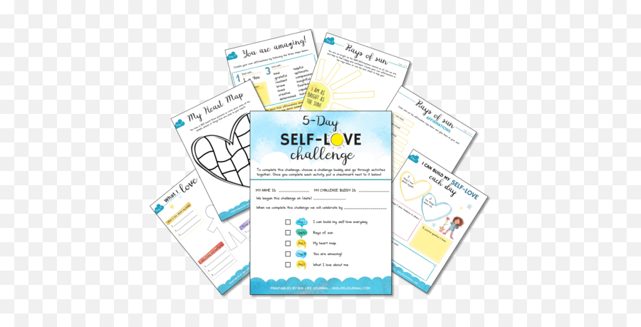 Challenges Kit Pdf 5 - Big Life Journal Challenges Kit Pdf Emoji,Secret Emoji Code Worksheet