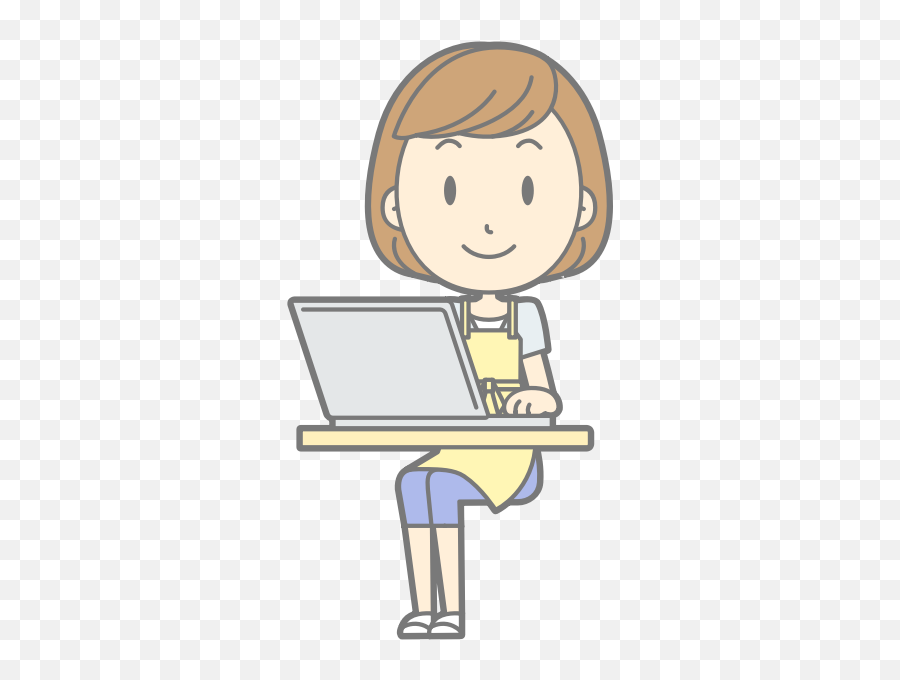 Satisfied Housewife With Laptop - Mother Drawing Emoji,Nerdy Emoji