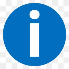 Info Blauw - Emoji