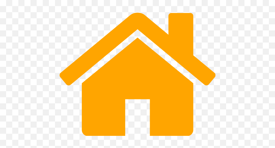 Orange House Icon - Free Orange House Icons House Icon Orange Emoji,House Emoticon