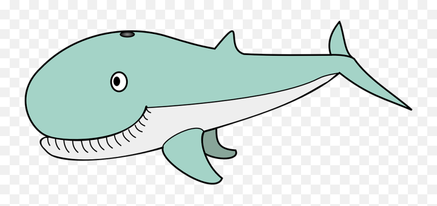 Free Whale Fish Vectors - Outline Pictures Of Whale Emoji,Whale Emoji