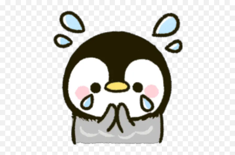 Pingüinito Emoji Stickers For Whatsapp - Chim Cánh Ct Emoji Cute,Penguin Emoji Text