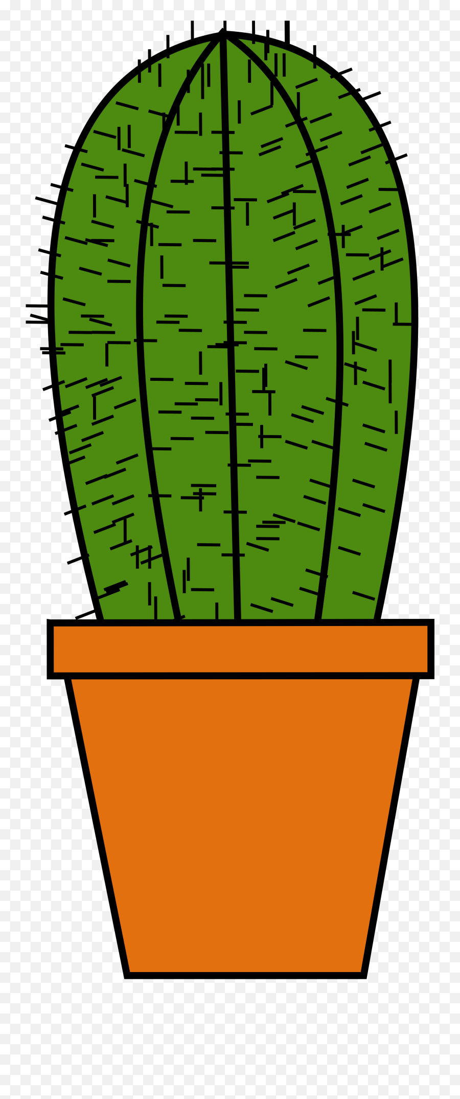 Cactus Clay Pot Green - Kaktus Clipart Png Download Full Clip Art Kaktus Emoji,Succulent Emoji