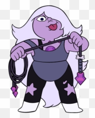 Amethyst With Whip - Garnet Amethyst Steven Universe Emoji,Whip Emoji