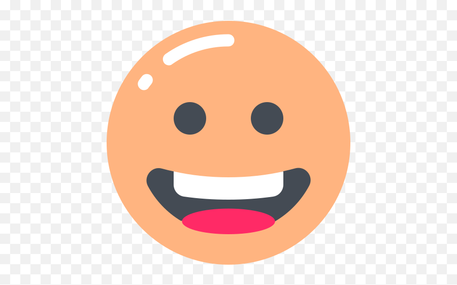 Grinning Face Emoji Free Icon Of E Face - Smiley Faces,Grimacing Face Emoji