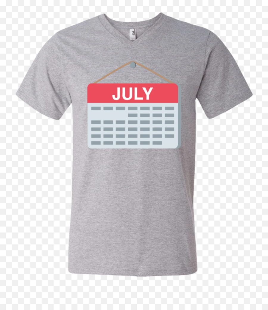 V - Short Sleeve Emoji,Calendar Emoji Png