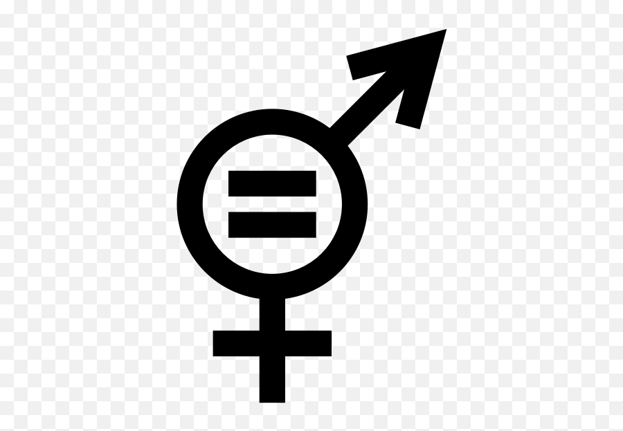 Gender Equality Symbol - Gender Equality Symbol Clipart Emoji,Money Bags Emoji