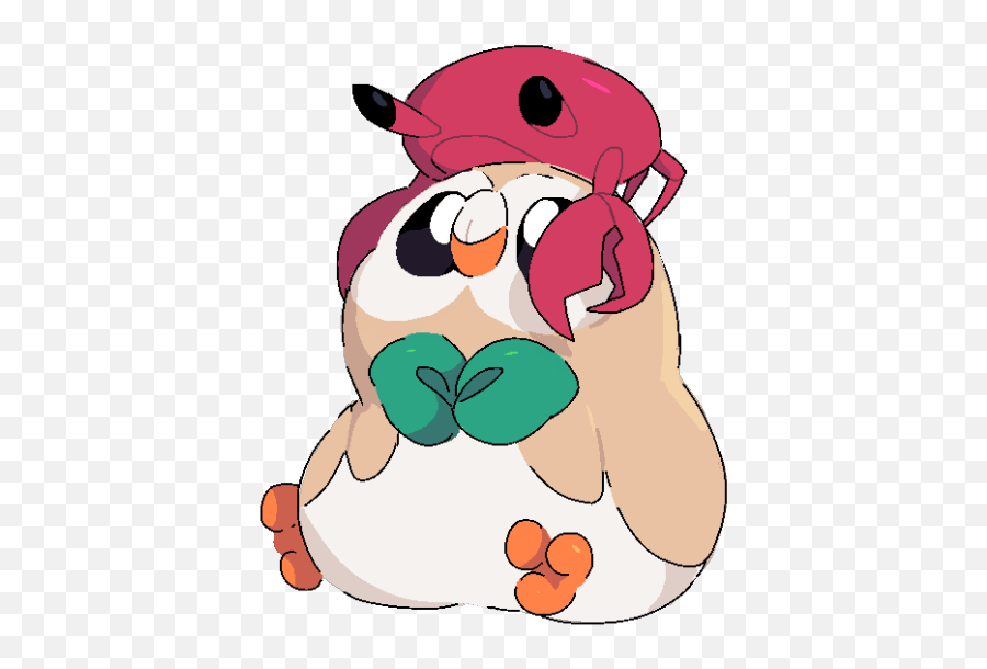Hello Friend Please Draw Rowlet With A - Fictional Character Emoji,Blech Emoji