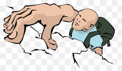Rock Climbing Climber Via Ferrata - Clipart Emoji
