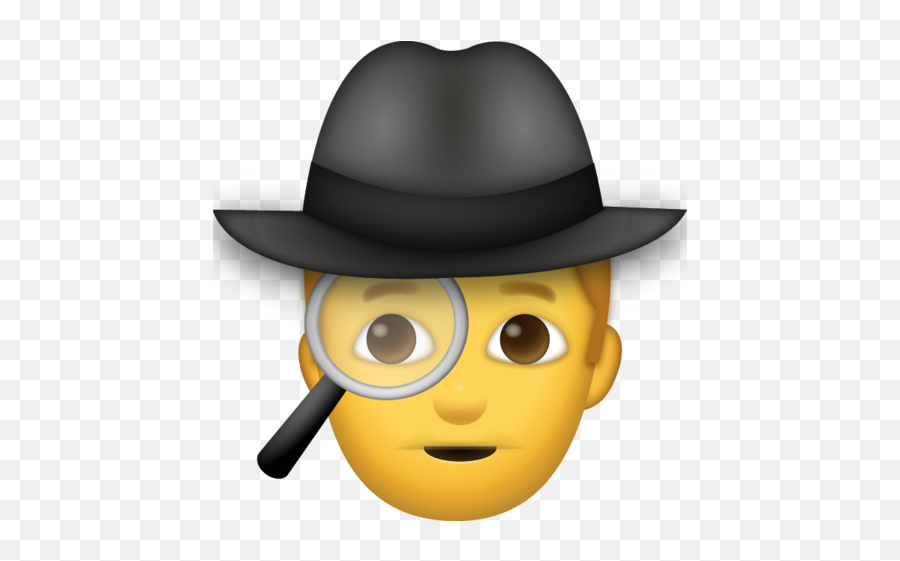 Man Detective Emoji Download Iphone - Detective Emoji Png,Old Man Emoji