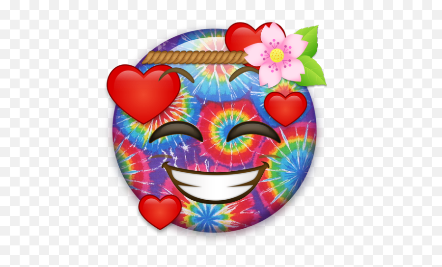 Emoji Hippy Happy - Heart,Hippy Emoji