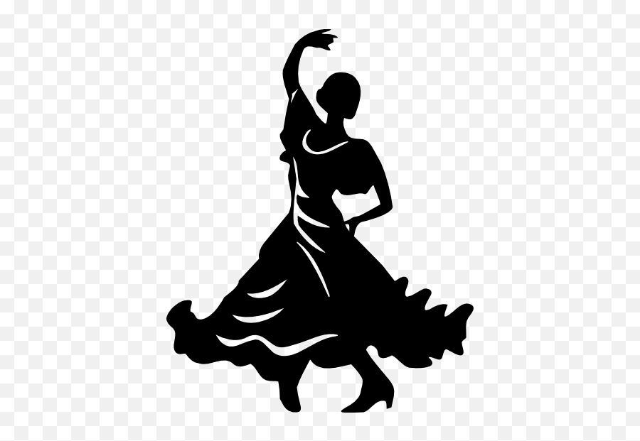 Flamenco Dancer Sticker - Flamenco Dancer Clip Art Emoji,Flamenco Dancer Emoji