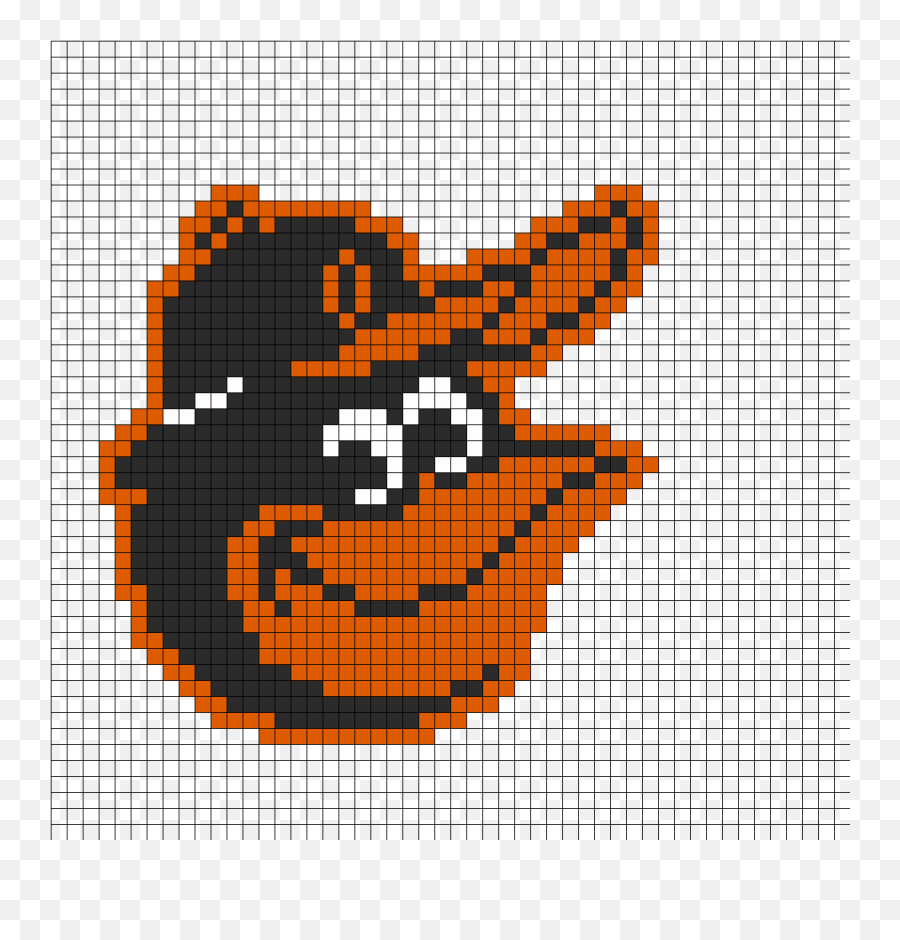 Baltimore Orioles Bird Mascot - Orioles Logo Pixel Art Emoji,Oriole Emoji
