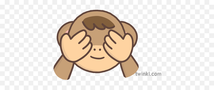 See No Evil Monkey Emoji The Mystery Of The Missing Moji - Cartoon,Monkey Emoji