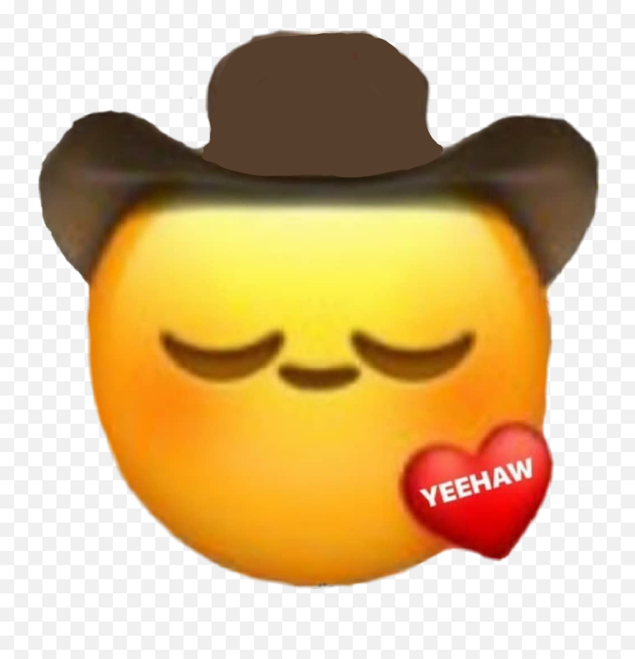 Yeehaw Cowboy Yeeyee Texas Texan Wholesome Heart Wholes - You Make My Heart Go Yeehaw Emoji,Texas Emoji