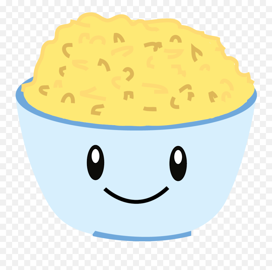 Corn Rice Cartoon Png Clipart - Rice Bowl Cartoon Png Emoji,Corn Emoticon