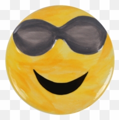 Emoji Coaster Tile Set - Smiley