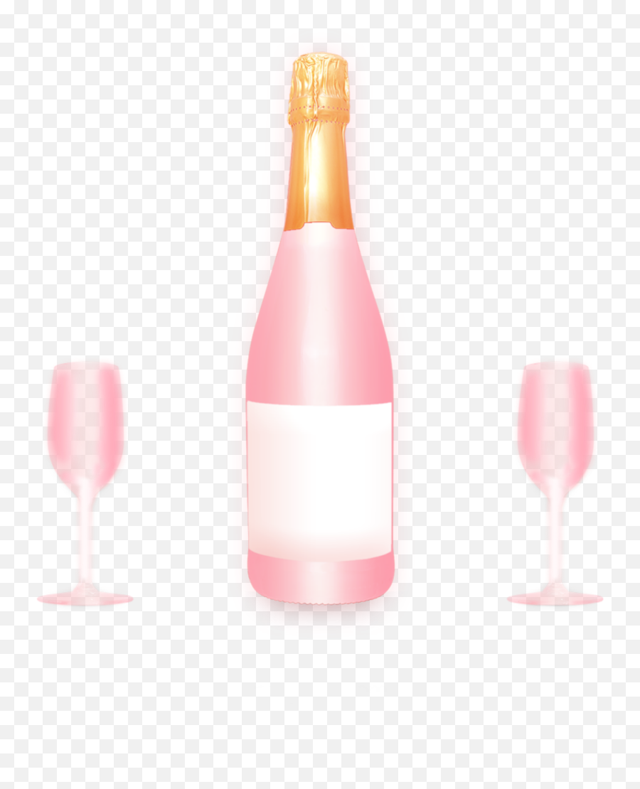 Ftestickers Champagne Glasses Celebration Newyear Roseg - Wine Glass Emoji,Champagne Emoji