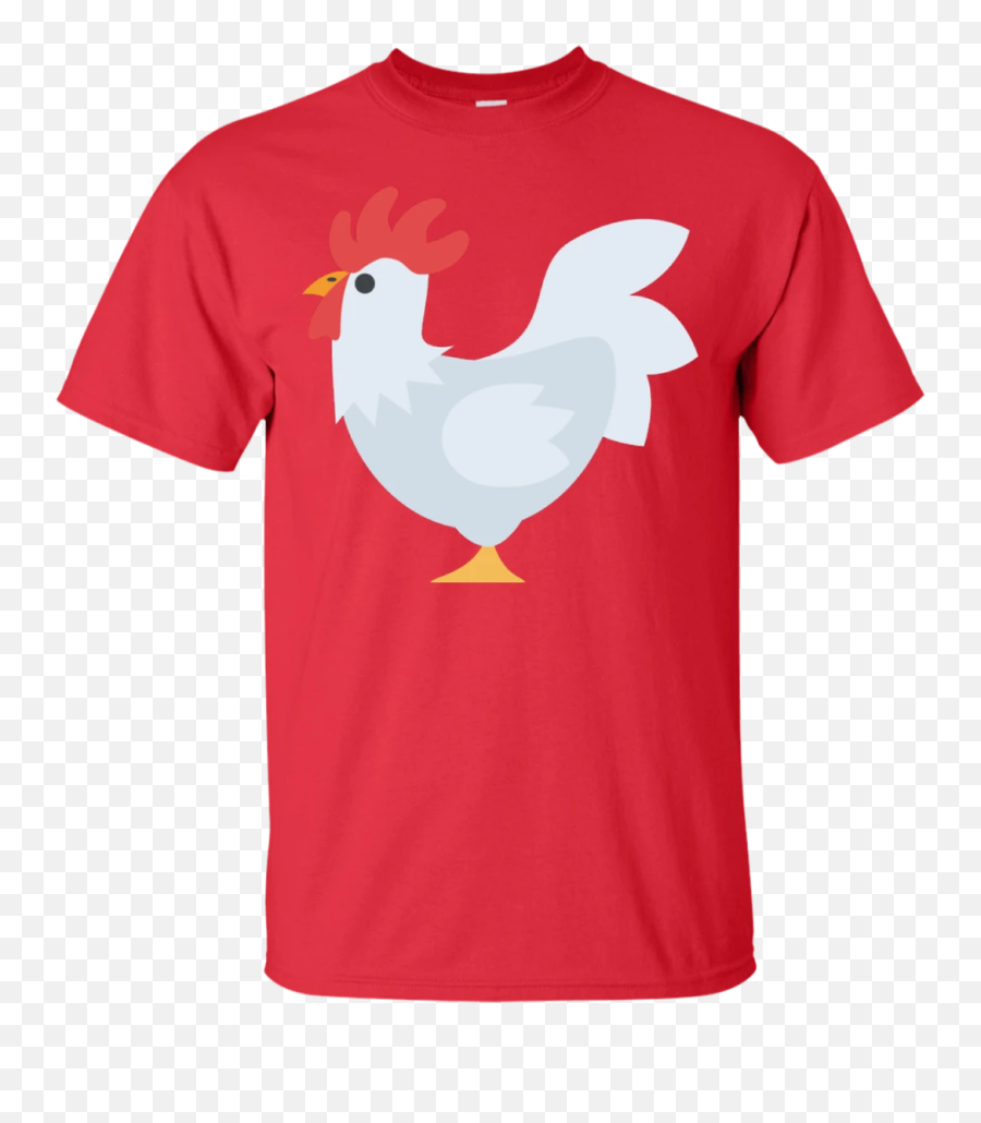 Chicken Emoji T - Shirt Camiseta Mario Bros Roja,Rooster Emoji