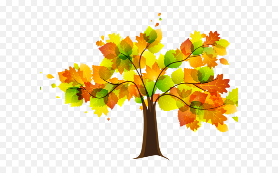 Autumn Leaves Clipart Free Clip Art Stock Illustrations - Tree Autumn Clipart Emoji,Autumn Leaf Emoji