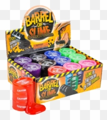Barrel of Oil Slime Assorted Colors 3 Emoji