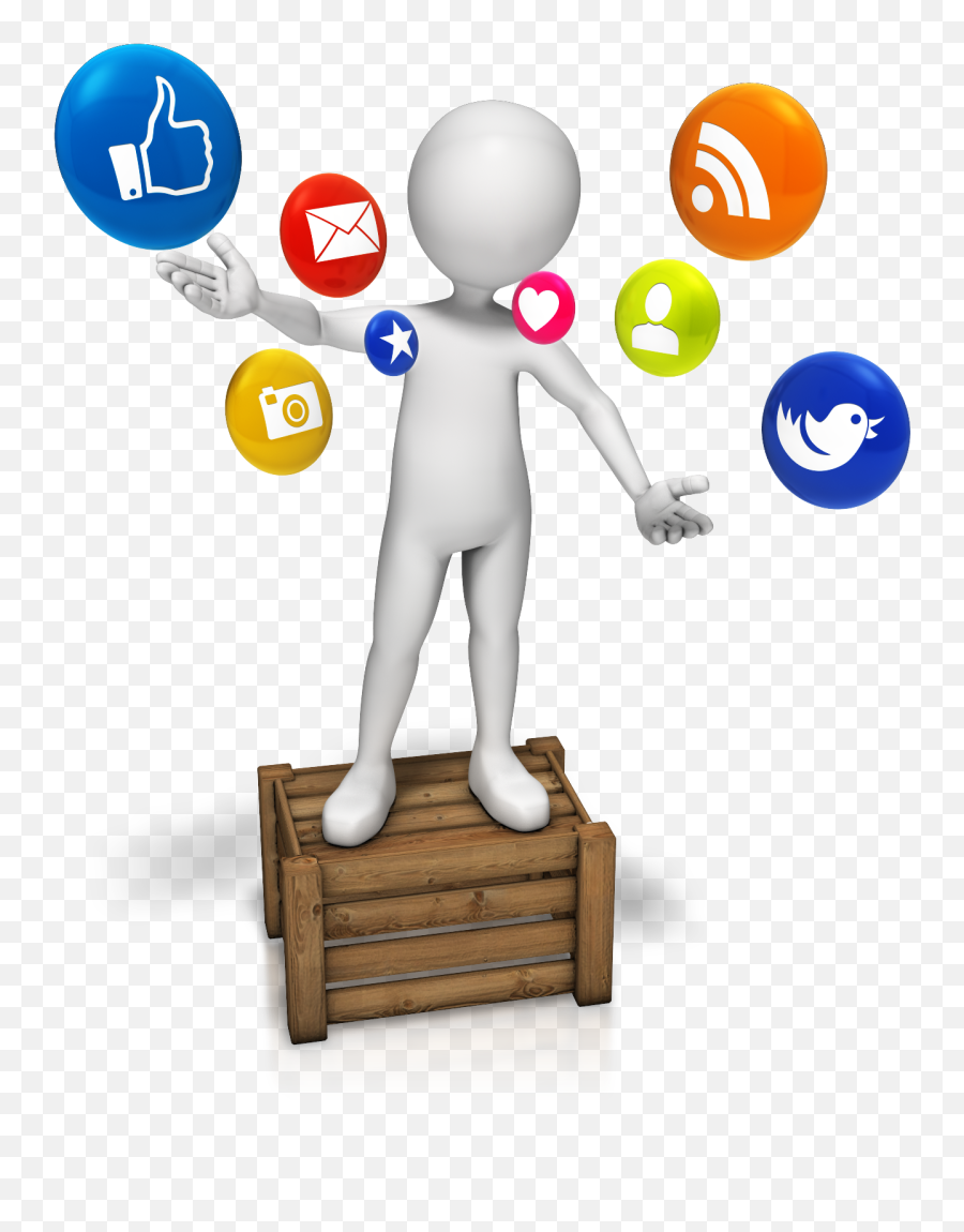 Social Media Clipart Gif - Social Media Png Gif Emoji,Bottoming Emoji