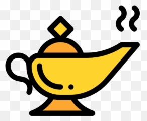 Genie Lamp Icon At Getdrawings - Magic Lamp Icon Emoji,Genie Emoji