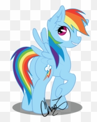 Rainbow Dash Fan Club - My Little Pony Rainbow Dash Brava Emoji,Smirky Emoji