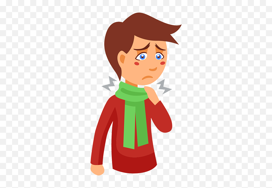 Cough - Cold Fever Headache Clipart Full Size Clipart Not Feeling Well Clipart Emoji,Coughing Emoji