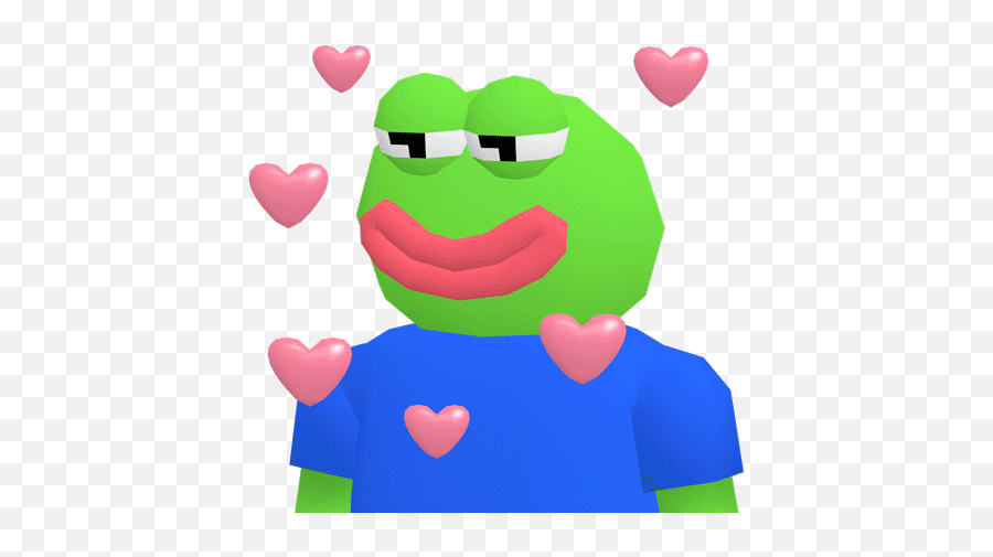Pin - Pepe Frog Love Gif Emoji,Feelsbadman Emoji